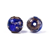 Handmade Gold Sand Lampwork Beads LAMP-N045-01B-03-2