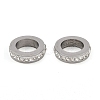304 Stainless Steel European Beads STAS-Z090-03P-01-2