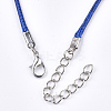Waxed Cord Necklace Making X-NCOR-T001-26-3