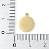 Ion Plating(IP) 304 Stainless Steel Enamel Charms STAS-P366-48G-3