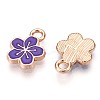Alloy Enamel Charms ENAM-T022-07E-2