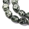 Natural Green Spot Jasper Beads Strands G-M420-D13-01-4