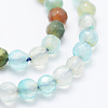 Natural Agate Beads Strands X-G-E469-12P-3