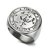 304 Stainless Steel Finger Rings FS-WGA7533-09-1