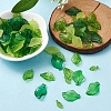 100Pcs 5 Style Transparent Acrylic Pendants MACR-YW0002-63-5