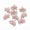 Alloy Animal Pendants PALLOY-J169-27RG-NR-1