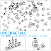 120Pcs 4 Style 303 Stainless Steel Beads STAS-UN0055-37-5