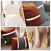 5M Flat Imitation Leather Cord LC-GF0001-02G-03-5
