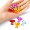 Transparent Acrylic Pendants TACR-YW0001-80-3