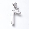 Non-Tarnish 304 Stainless Steel Pendants STAS-L210-05F-P-2
