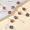 Flower Alloy & Acrylic Jewelry Set FS-WG36751-01-3