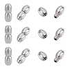 Tarnish Resistant 304 Stainless Steel Screw Clasps LS-STAS-L135-02-1