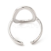 Non-Tarnish 201 Stainless Steel Finger Ring RJEW-E063-49P-3