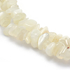 Natural White Moonstone Beads Strands X-G-P332-01-2