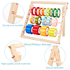 Wooden Ribbon Storage Rack ODIS-WH0086-127-4
