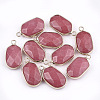 Natural White Jade Pendants G-T112-12G-1