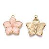 Alloy Enamel Pendants ENAM-T011-107C-NR-1