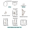 DIY Music Theme Ring Making Kit DIY-UN0004-85-3
