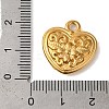 Ion Plating(IP) 304 Stainless Steel Pendants STAS-N103-57G-3