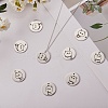 18Pcs 9 Style Stainless Steel Pendant STAS-SZ0002-11-5