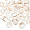 40Pcs Shell Pearl Pendants SSHEL-GA0001-18-1