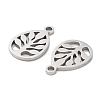 Non-Tarnish 316 Surgical Stainless Steel Charms LS-STAS-Q314-26P-2