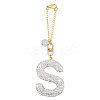 Polymer Clay Rhinestone Beads Penedant Decoration HJEW-PH02048-03-1