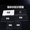 2-Tier Transparent Plastic Action Figures Organizer Display Boxes with Door ODIS-WH0002-75-4