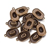 Tibetan Style Alloy Hat Pendants LS-TIBEP-1023-AB-FF-1