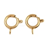 304 Stainless Steel Spring Ring Clasps STAS-B095-05E-G-1