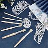 Carbon Steel Cutting Dies Stencils DIY-PH0003-12-4
