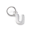 925 Sterling Silver Letter Charms LS-STER-C012-01S-U-1