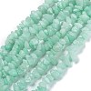 Dyed Natural Amazonite Beads Strands X-G-F703-08-1