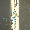 Metal Lotus Hanging Ornaments PW-WG2896E-01-1