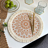 Polyester Braided Washable Placemat BOHO-PW0001-078F-1