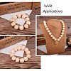 100Pcs 10 Style Unfinished Natural Wood European Beads WOOD-TA0001-55-9