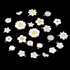 64Pcs 16 Styles Alloy Enamel Pendants ENAM-TA0004-13-4