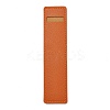 PU Imitation Leather Fountain Pen Sleeves AJEW-A050-01B-1