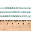 Natural Larimar Beads Strands G-K376-A03-4mm-5