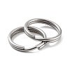 Non-Tarnish 304 Stainless Steel Split Key Rings STAS-Q314-02K-P-2