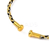 Braided Carbon Steel Wire Bracelet Making MAK-A017-B34-3