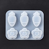 DIY Radish & Flower Ornament Silicone Molds LS-DIY-E055-29-4