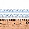 Baking Paint Pearlized Glass Pearl Bead Strands HY-N002-5mm-A05-5