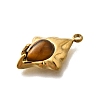 Natural Tiger Eye Pendants LS-STAS-D310-03G-02-2