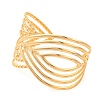 304 Stainless Steel Open Cuff Bangles for Women BJEW-G711-01G-G-2