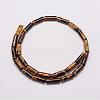 Natural & Dyed Tiger Eye Bead Strands G-P230-32-4x13mm-2