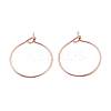 30Pcs 5 Size 316L Surgical Stainless Steel Hoop Earring Findings X1-STAS-ZZ0001-03G-3