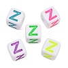 Opaque Acrylic Enamel European Beads AC-ACBA1794-04Z-1