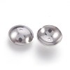 Non-Tarnish 201 Stainless Steel Bead Caps LS-X-STAS-F188-16P-2