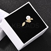 Round Natural Pearl Finger Rings RJEW-P113-24G-3